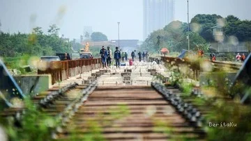 Proyek Double-double Track Bekasi-Cikarang Mulai 2027